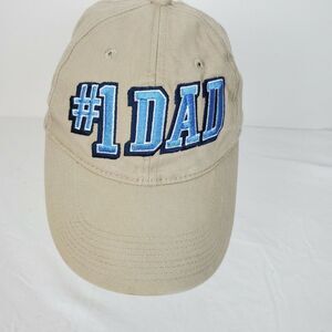 Solid Dad Hat Baseball Cap Adjustable Beige Blue One Size Fits All‎